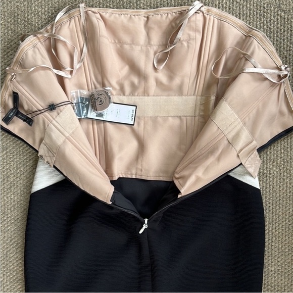 BCBGMaxAzria Reese Colorblock Dress Women’s Size 4 NWT $298.00 - Picture 11 of 13